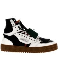 Off-White c/o Virgil Abloh - Logo Patch Lace-Up Sneakers - Lyst