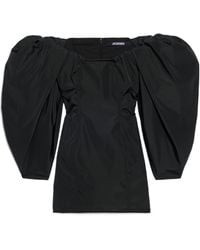 Jacquemus - Draped Mini Dress - Lyst
