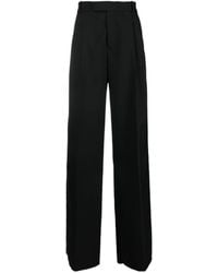 McQueen - Wide-Leg Tailored Trousers - Lyst
