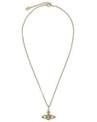 Vivienne Westwood - Orb Pendant Embellished Necklace - Lyst