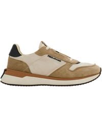 Ferragamo - Neutrals Trainers - Lyst