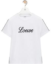 Loewe - T-Shirt With Logo - Lyst