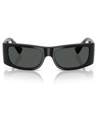 Versace - Logo Sunglasses - Lyst