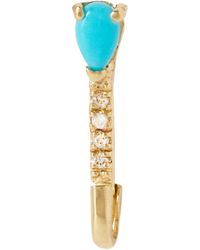 Loren Stewart - Mini 14-Karat, And Diamond Single Earring - Lyst
