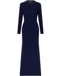 Tom Ford - Cashmere And Cotton-Blend Knitted Maxi Dress - Lyst