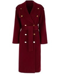 Alberta Ferretti - Long-Sleeved Coat - Lyst