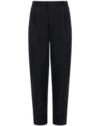 Harris Wharf London - Pleated Trousers Superfine Merino - Lyst