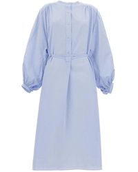 Loulou de Saison - Vitti Belted Shirt Dress - Lyst
