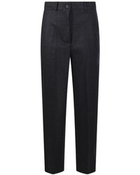 P.A.R.O.S.H. - Ludyd Straight-Leg Pants - Lyst