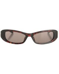 Balenciaga - Eyewear Cosmo Rectangle Bb Sunglasses - Lyst