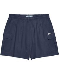Prada - Light Mohair Shorts - Lyst
