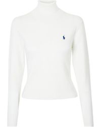 Polo Ralph Lauren - Roll-Neck Long-Sleeve T-Shirt - Lyst