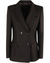 Seventy - Double-Breasted Flannel Jacket - Lyst