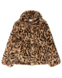 Zadig & Voltaire - Leopard-Print Faux-Fur Coat - Lyst