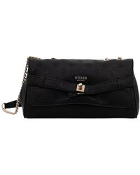 Guess - Ella Twist-Lock Shoulder Bag - Lyst