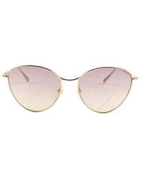 Longchamp - Oval Frame Sunglasses - Lyst