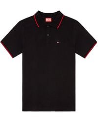 DIESEL - T-Ferry-Microdiv Polo Shirt - Lyst