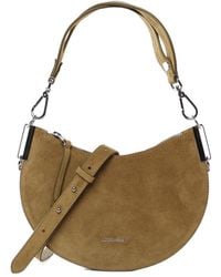 Coccinelle - Logo Lettering Zip-Up Satchel Bag - Lyst