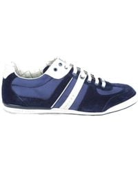 BOSS - Round-Toe Lace-Up Low-Top Sneakers - Lyst