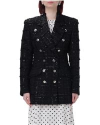 Alessandra Rich - Embellished Double Breasted Jacket - Lyst