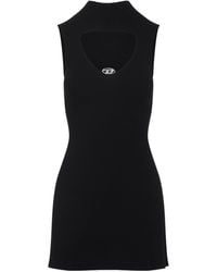 DIESEL - Oloni Wool Short Dress - Lyst
