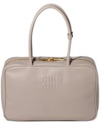 Miu Miu - Beau Leather Bag - Lyst