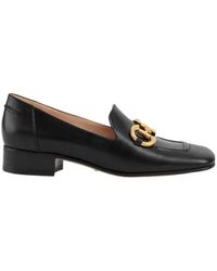 Gucci - Horsebit-Detail Square-Toe Loafers - Lyst