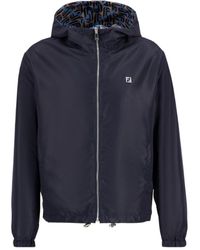 Fendi - Ff Appliqué Reversible Blouson - Lyst