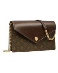 T Monogram コットンチェーンウォレット Ф T Monogram Crossbody: Women's Designer Mini Bags | Tory Burch