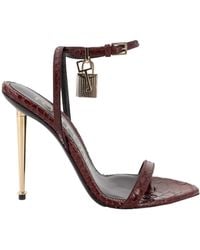 Tom Ford - Padlock Detailed Sandals - Lyst