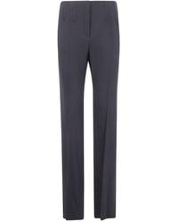 Mugler - Pleated Zip-Up Track Pants - Lyst