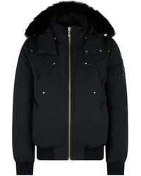 Moose Knuckles - Zip-Up Bomber Jacket - Lyst