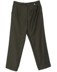 Myths - Pleated-Front Straight-Leg Trousers - Lyst
