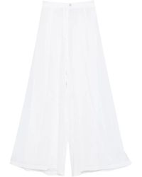 forte_forte - Button-Fastening Trousers - Lyst