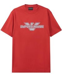 Emporio Armani - Round-Necked T-Shirt - Lyst