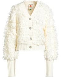 FARM Rio - Minimalist Solid Knit Cardigan - Lyst
