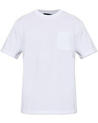 DSquared² - Logo Printed Chest Pocket T-Shirt - Lyst