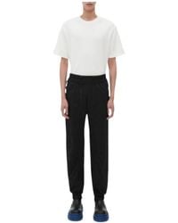 Bottega Veneta - Cuffed Ankle Detail Cargo Trousers - Lyst