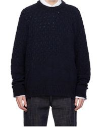 WOOYOUNGMI - Wool Blend Cable Sweater - Lyst