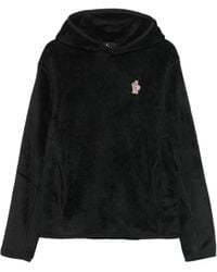 Moncler - Grenoble Logo Patch Fleece Hoodie - Lyst
