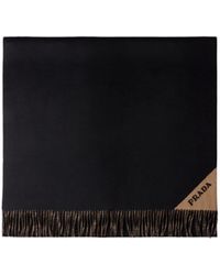 Prada - Double Cashmere Stole - Lyst
