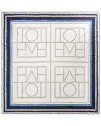 TOTEME - Monogram-Print Sarong - Lyst