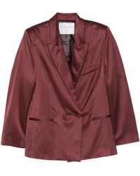 forte_forte - Long-Sleeve Blazer - Lyst