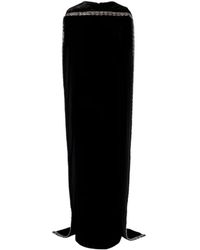 Roland Mouret - Caped Embellished Velvet Gown - Lyst