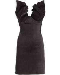 Y. Project - Denim Mini Dress - Lyst