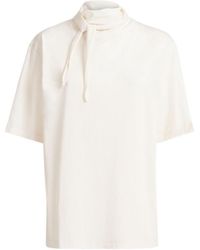 Lemaire - T-Shirt W/ Scarf - Lyst