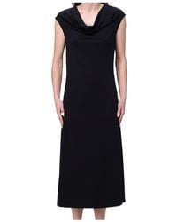 Max Mara - Lvetusta Cowl-Neck Sleeveless Midi Dress - Lyst