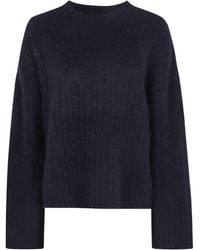 Uma Wang - Ribbed Frayed-Hem Top - Lyst