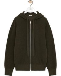 Loewe - Anagram Zip-Up Hoodie - Lyst