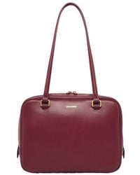 Jil Sander - Logo Printed Medium Vision Bag - Lyst